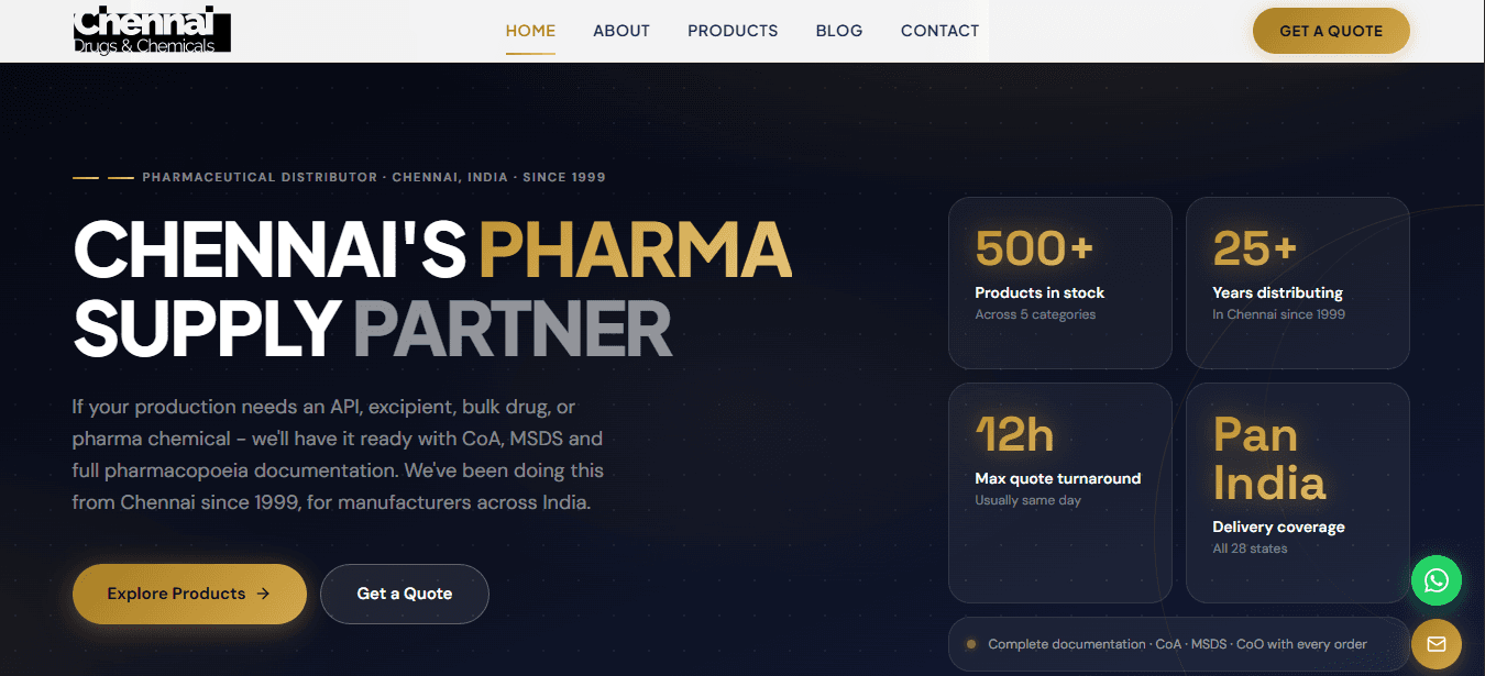 Chennai Drugs & Chemicals